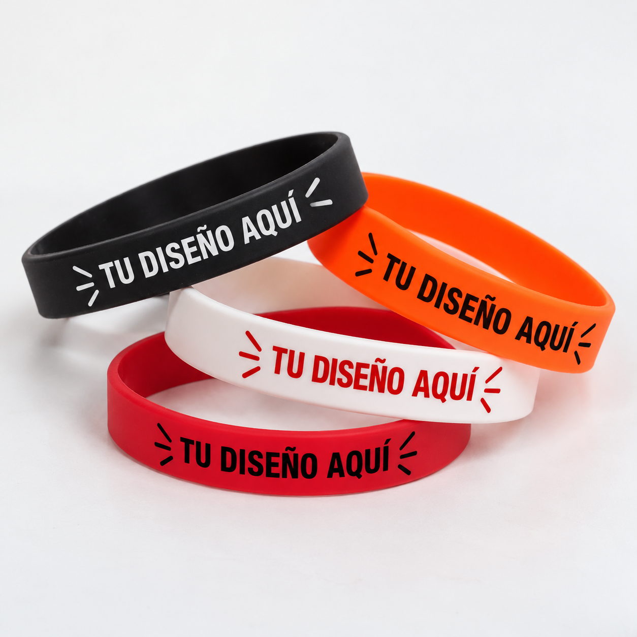 Pulsera de silicona personalizada